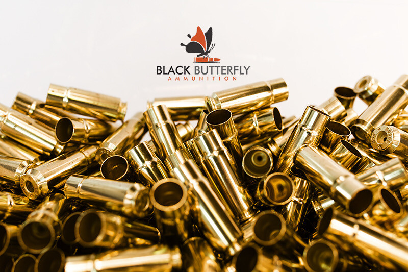 Black Butterfly Ammunition Starline, 458 SOCOM, New Brass, 100 Count "LUBED"