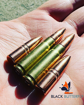 Black Butterfly Ammunition Target, .300 AAC Blackout, 220 gr, 20 Rounds, FMJ &quot;THUMPER PRO&quot; SUBSONIC