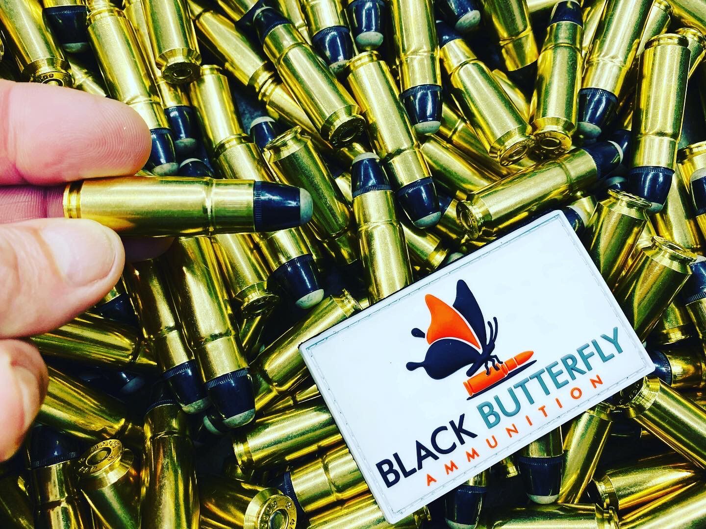 Black Butterfly Ammunition Premium, .458 SOCOM, 300 gr, 20 Rounds, Nosler Ballistic SilverTip