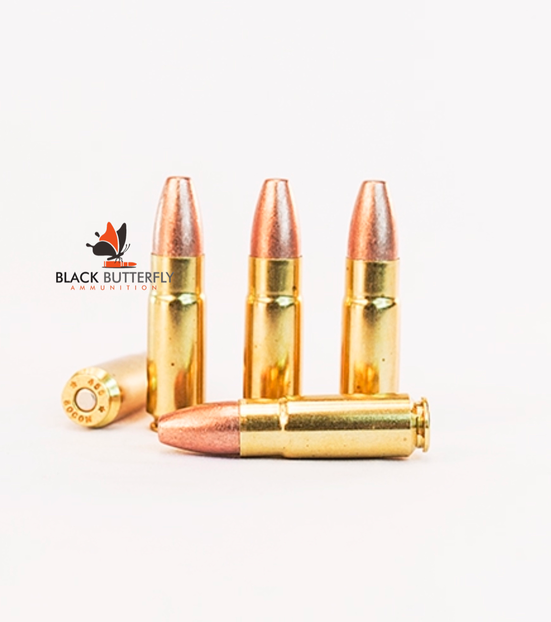 Black Butterfly Ammunition Premium, .458 SOCOM, 300 gr, 20 Rounds, CTX Migration Lead Free Frangible, SUBSONIC PLINKER