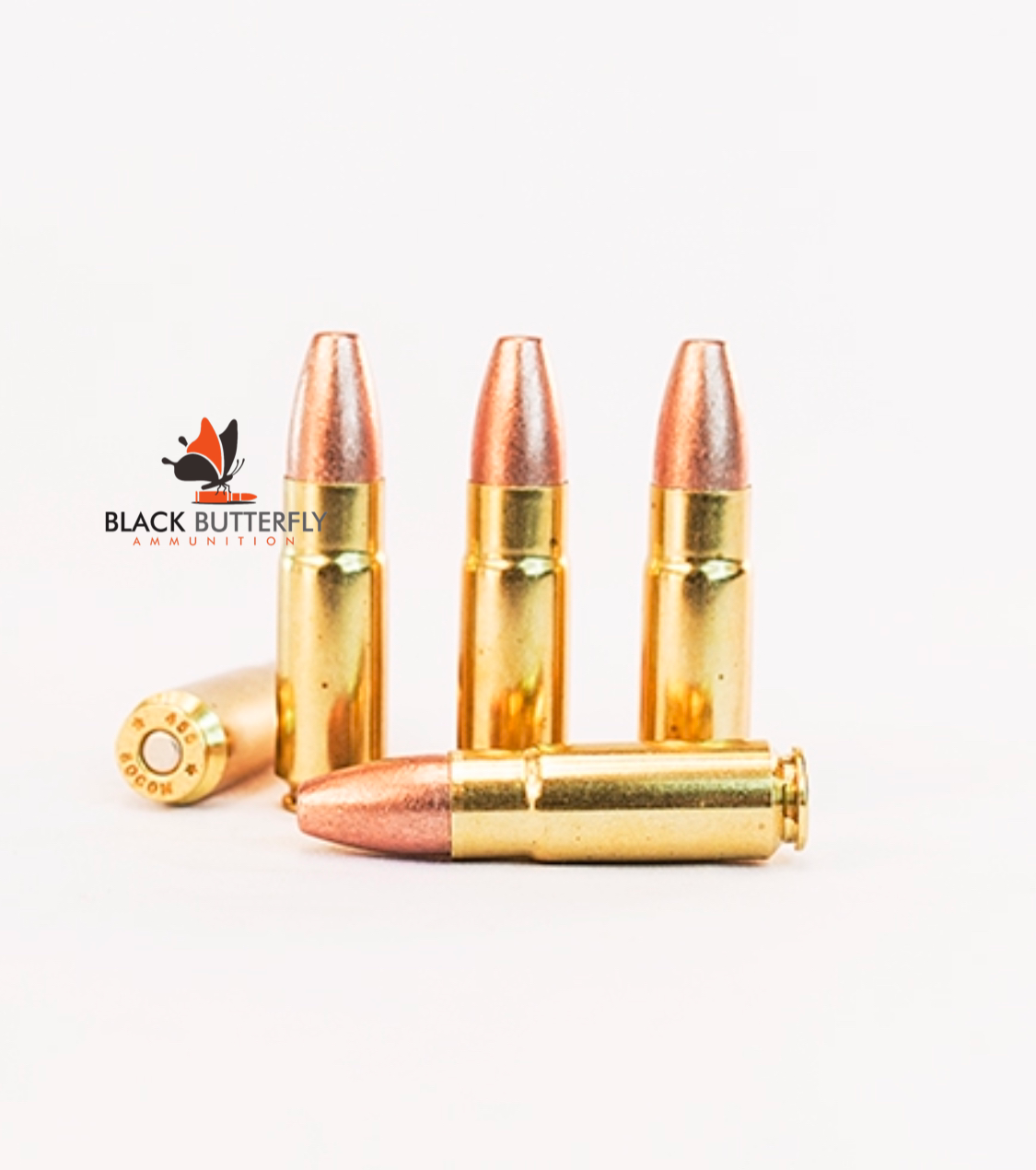 Black Butterfly Ammunition Premium, .458 SOCOM, 300 gr, 20 Rounds, CTX Migration Lead Free Frangible, No. 1 Standard Velocity