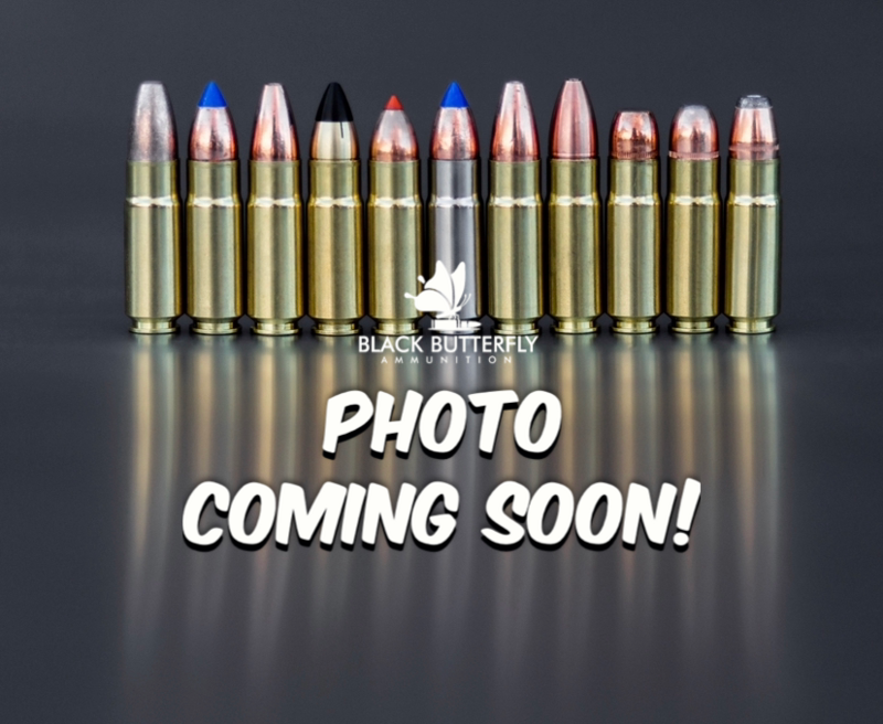 Black Butterfly Ammunition Premium, .500 S&W MAG, 350 gr, 100 Rounds, Hornady XTP MEDIUM VELOCITY SELF DEFENSE “GO BOX”