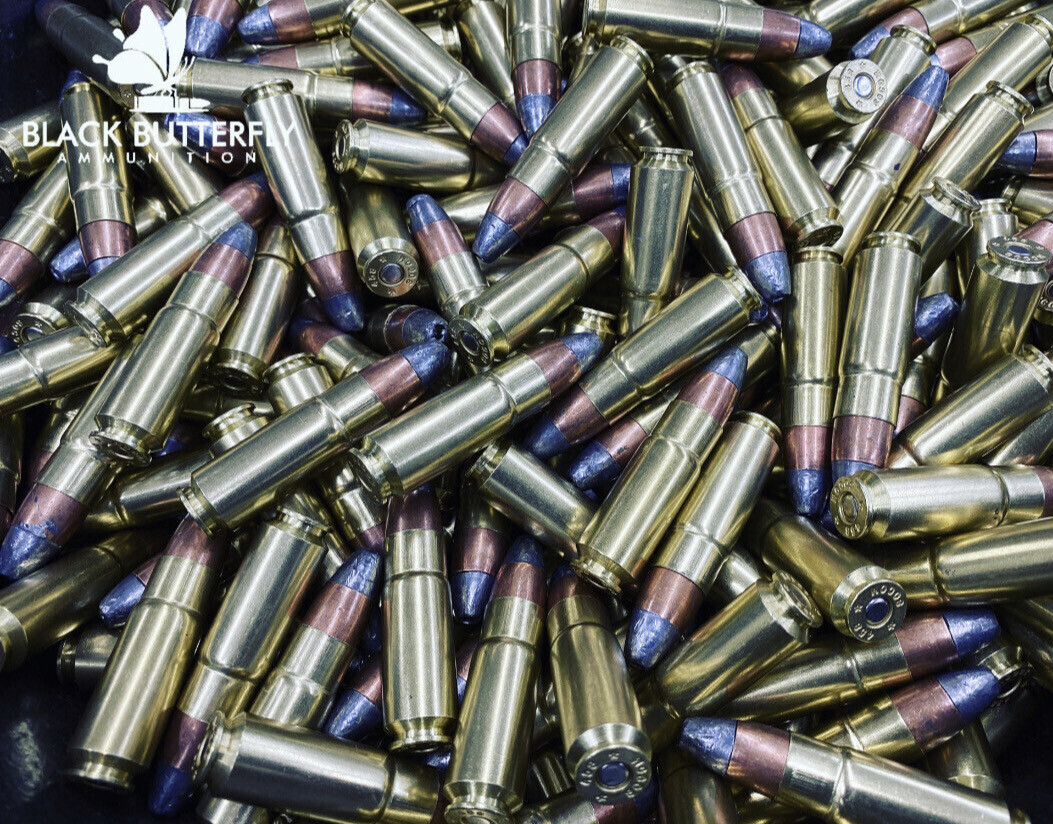 Black Butterfly Ammunition Premium, .458 SOCOM, 400 gr, 5 Rounds, D400 HAWK JHP &quot;SUBSONIC&quot; (SAMPLE PACK)