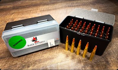 Black Butterfly Ammunition Premium, .308 WIN/7.62x51mm, 50 Rounds, SUBSONIC SAMPLER BOX,  for 1:10 Twist 20&quot; Rifles