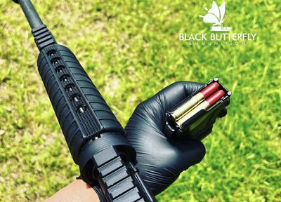 Black Butterfly Ammunition Target, .300 AAC Blackout, 265 gr, 20 Rounds, Hi-Tek &quot;RED ROCKET&quot;, 1:7 Twist or Faster