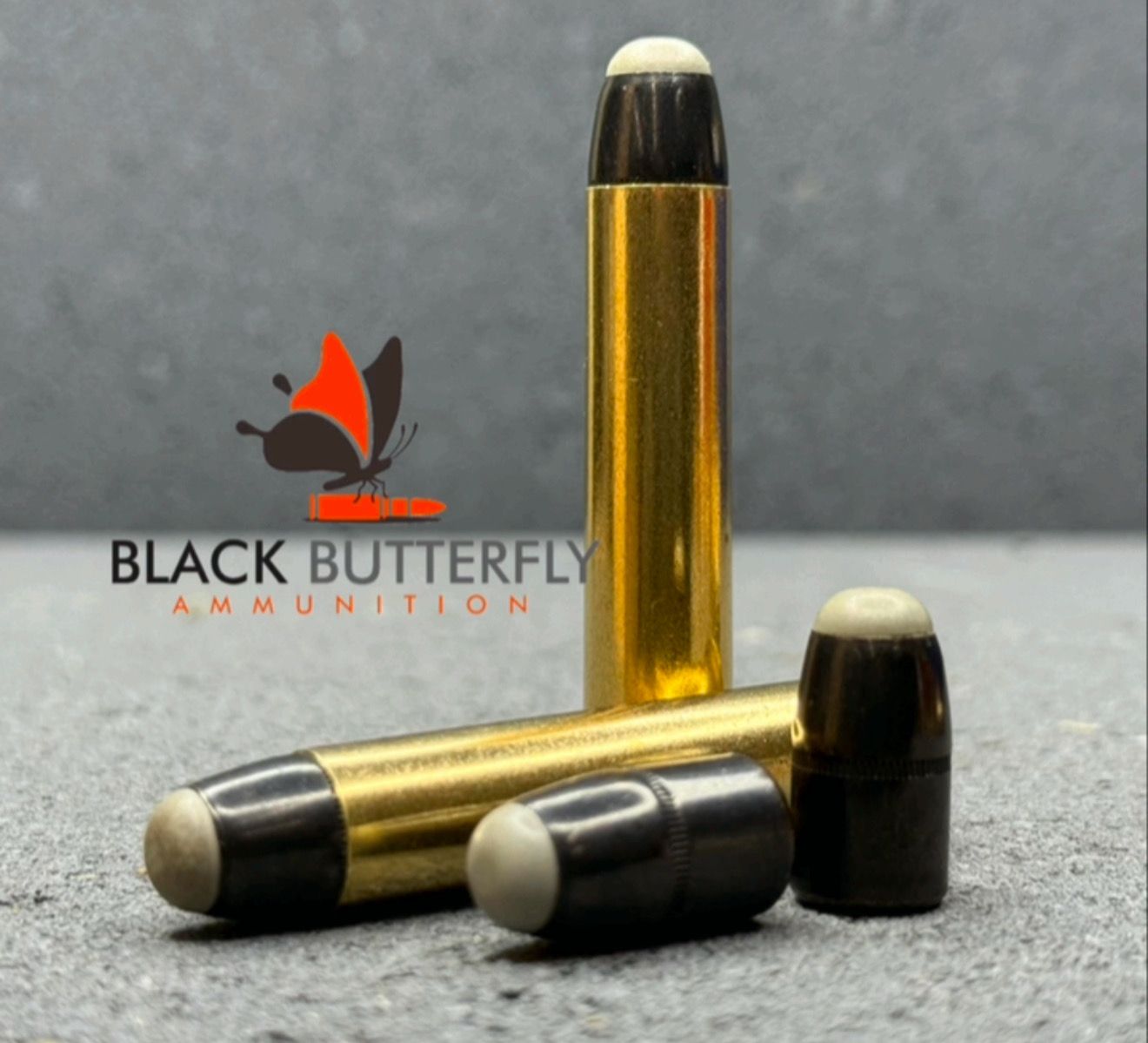 Black Butterfly Ammunition Premium, 45-70 Government, 300 gr, 20 Rounds, Nosler Ballistic SilverTip &quot;Black Hoof&quot;