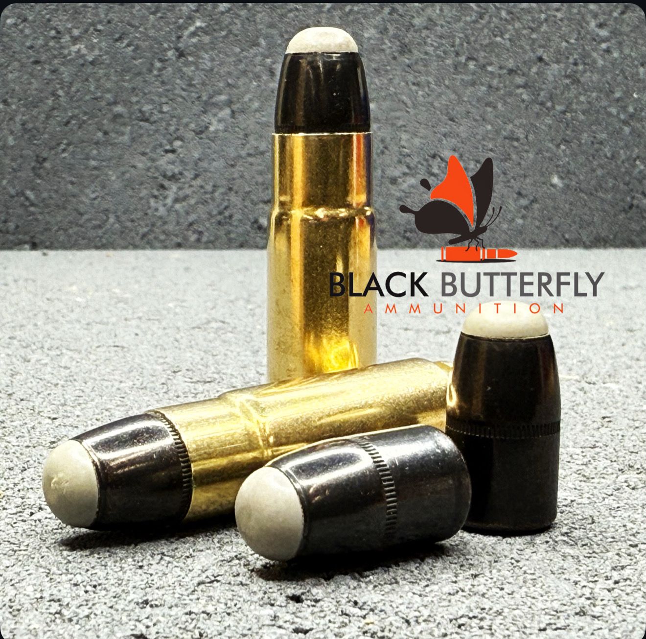 Black Butterfly Ammunition Premium, .458 SOCOM, 300 gr, 5 Rounds, Nosler Ballistic SilverTip (Sample Pack)