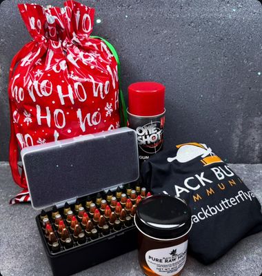 Black Butterfly Ammunition Premium, .458 SOCOM, 50 Rounds, HOLIDAY SAMPLER BOX