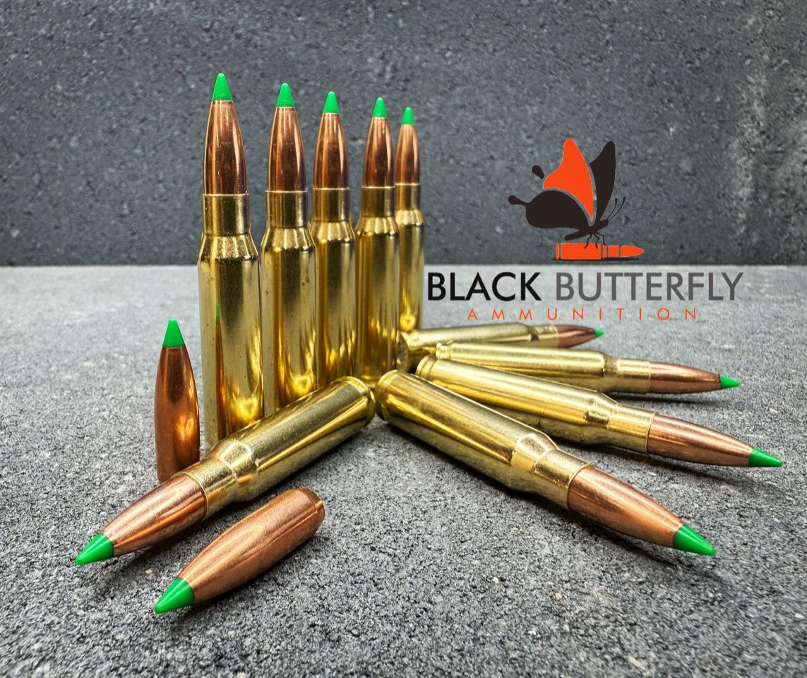 Black Butterfly Ammunition, .308/7.62x51mm, 150 gr., 60 Rounds, Nosler Ballistic Tip, MINI-BUCKET