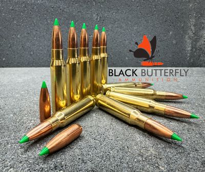 Black Butterfly Ammunition, .308/7.62x51mm, 150 gr., 20 Rounds, Nosler Ballistic Tip, In Berry Box