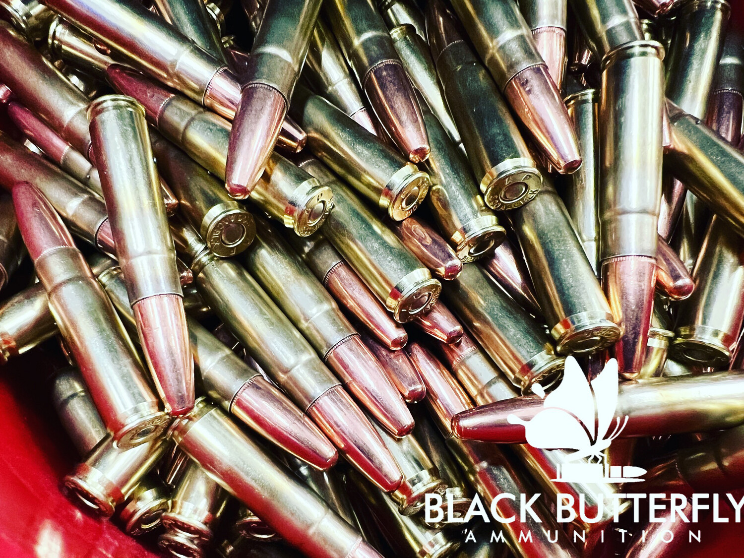 Black Butterfly Ammunition Target, .300 AAC Blackout, 220 gr, 20 Rounds, FMJ "THUMPER PRO" SUBSONIC