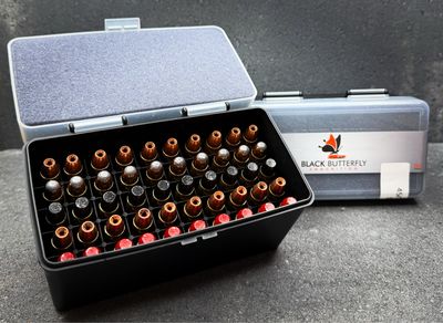 Black Butterfly Ammunition Premium, 45-70 Government, 50 Rounds, SAMPLER BOX