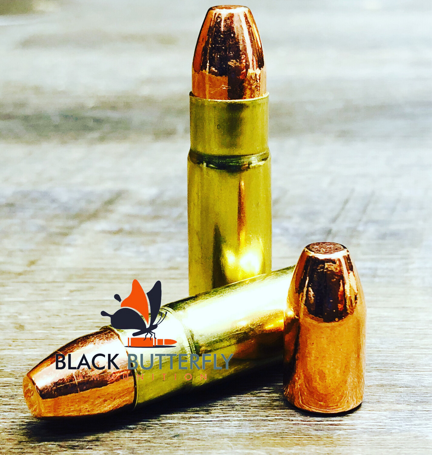 Black Butterfly Ammunition Target, .458 SOCOM, 350 gr, 200 Rounds, Berry FMJ , Range Round "Black Bucket"