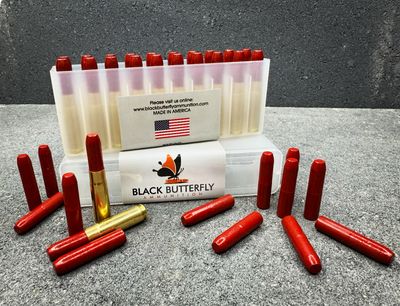 Black Butterfly Ammunition Target, .300 AAC Blackout, 265 gr, 20 Rounds, Hi-Tek "RED ROCKET", 1:7 Twist or Faster