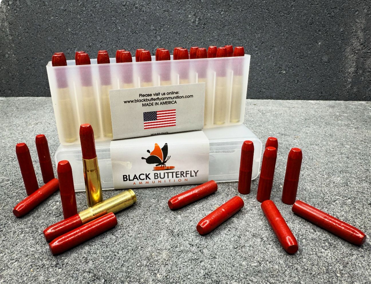 Black Butterfly Ammunition Target, .300 AAC Blackout, 265 gr, 20 Rounds, Hi-Tek "RED ROCKET", 1:7 Twist or Faster
