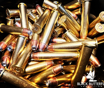 Black Butterfly Ammunition Premium, 45-70 Government, 300 gr, 20 Rounds, Hornady JHP "Cochise", in Berry Box