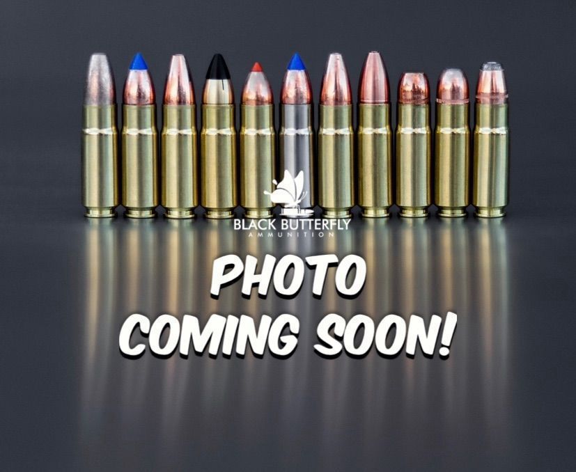 Black Butterfly Ammunition Premium, .458 SOCOM, 410 gr, 20 Rounds, Hornady Sub-X, SUPERSONIC