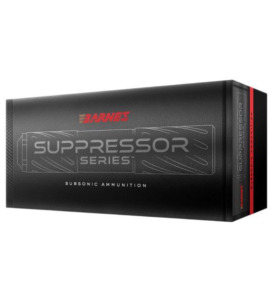 BARNES, .308/7.62x51mm, 205 gr., 20 Rounds, SIERRA Game King, Suppressor Series, "SUBSONIC"