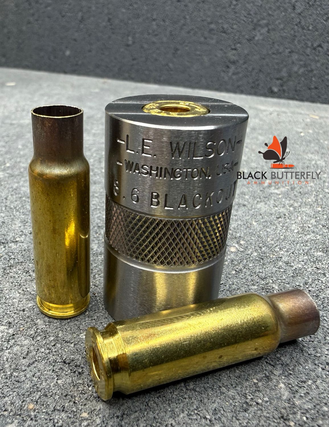 Black Butterfly Ammunition Premium, 8.6 Blackout, 352 gr, 5 Rounds, Maker Bullets "BUZZ SAW", "SUBSONIC" (SAMPLE PACK)