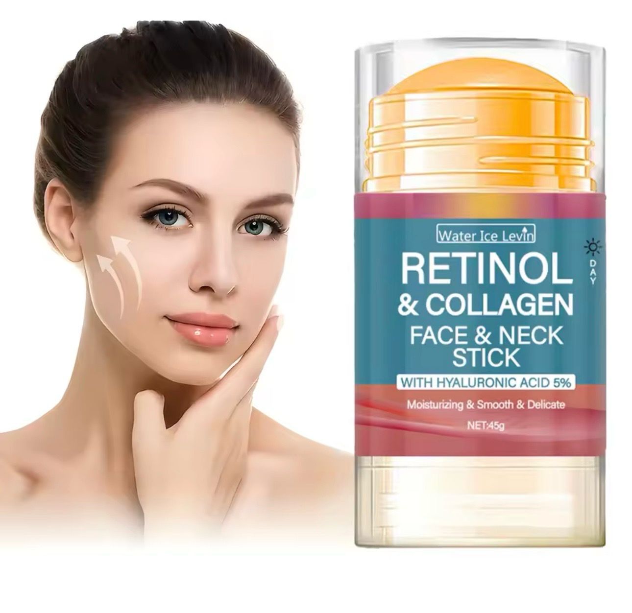 Retinol &amp; Collagen Face &amp; Neck Stick – Intensive Pflege für Gesicht und Hals