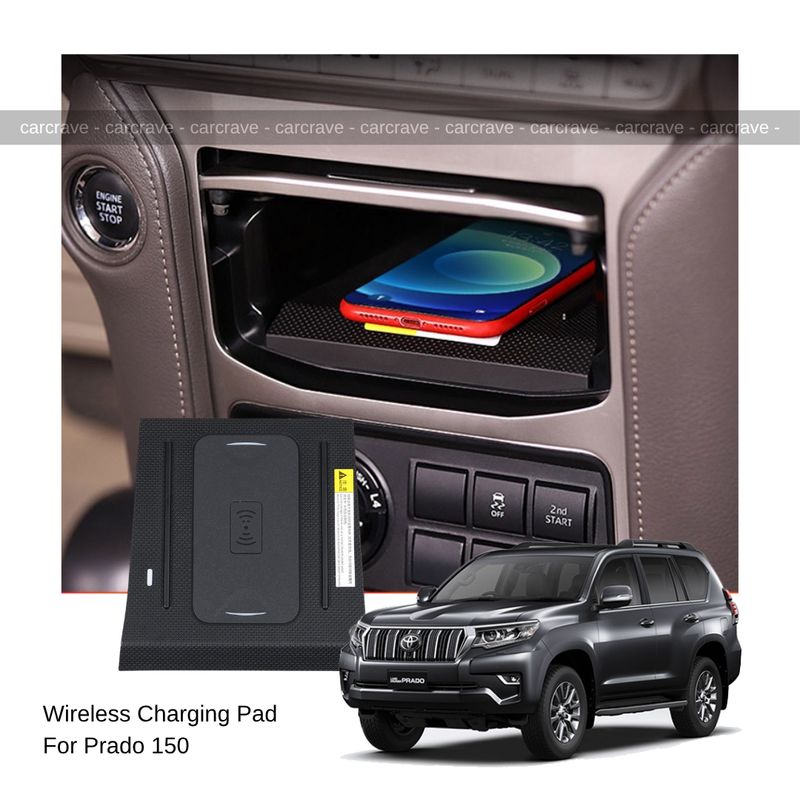 Wireless Phone Charger for Prado 150