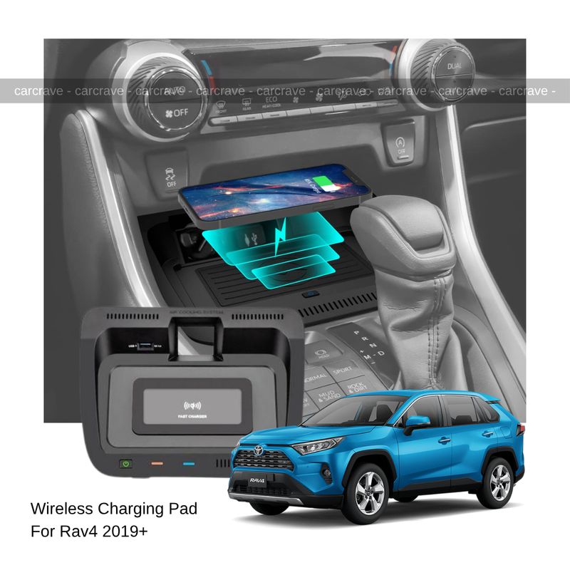 Wireless Phone Charger for Rav4