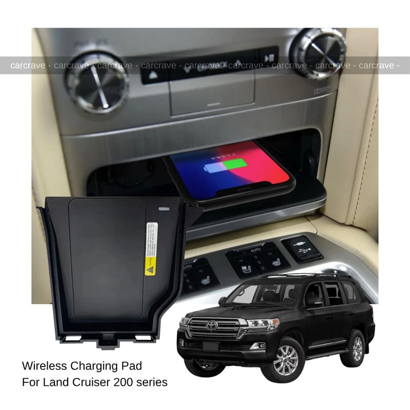 Wireless Phone Charger for Land Cruiser 200 series