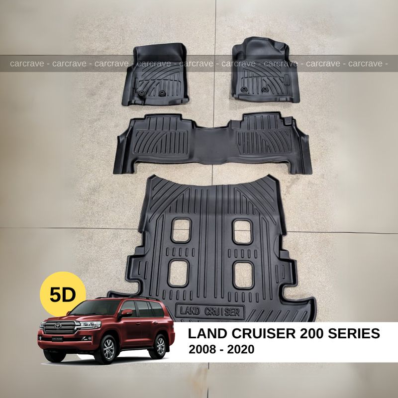 5D Floor Mats for Land Cruiser 200 series
