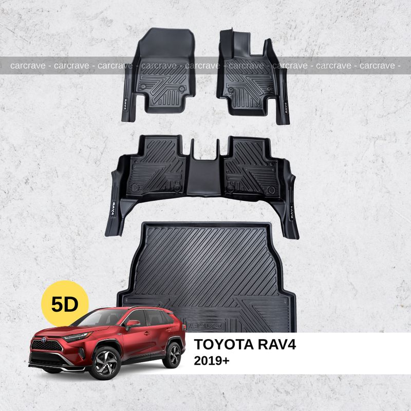 5D Floor Mats for Toyota Rav4 2019+