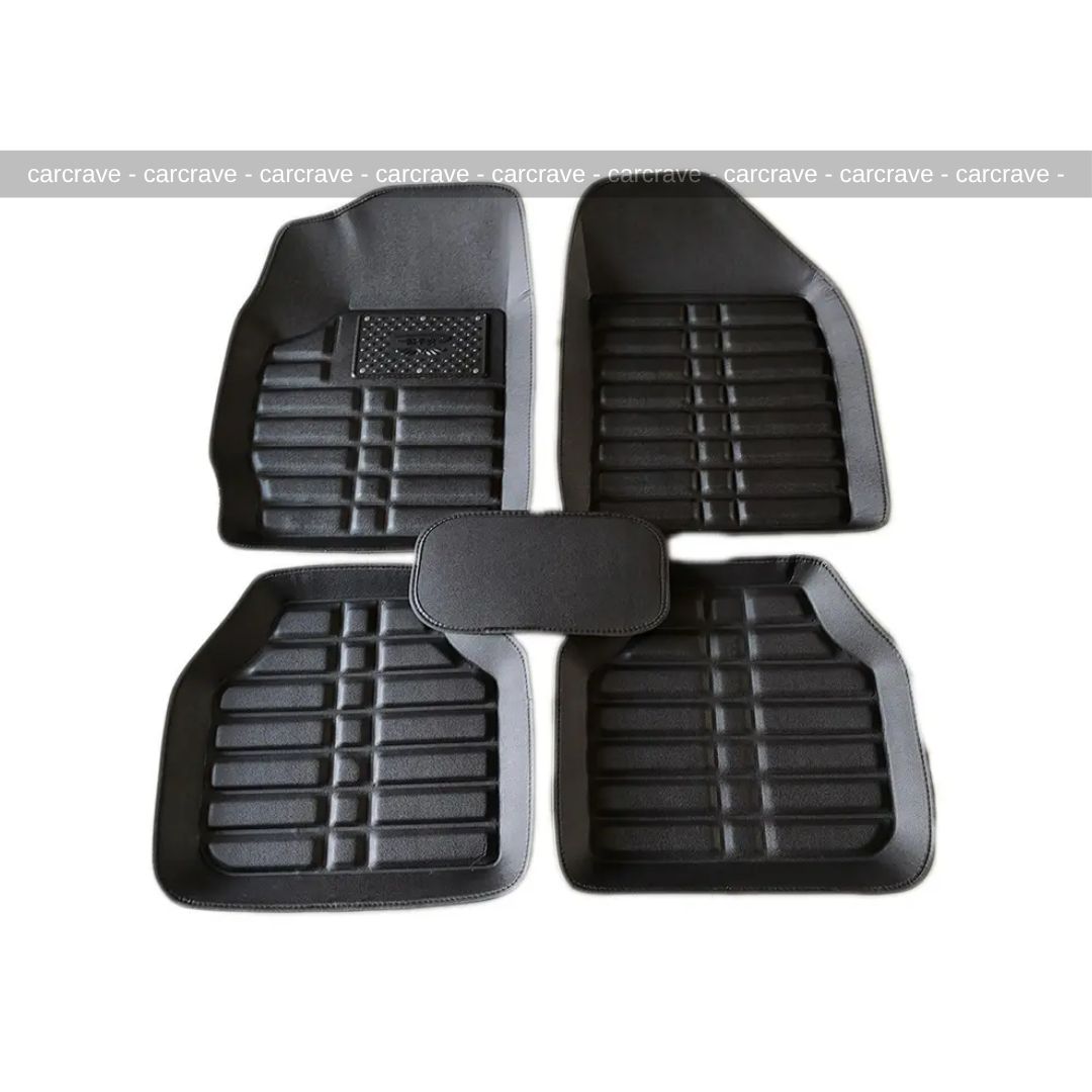Leather Floor Mats - 5pc
