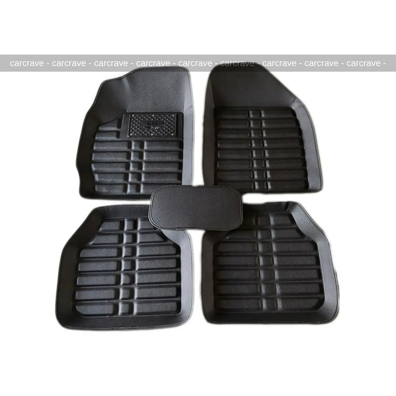 Leather Floor Mats - 5pc