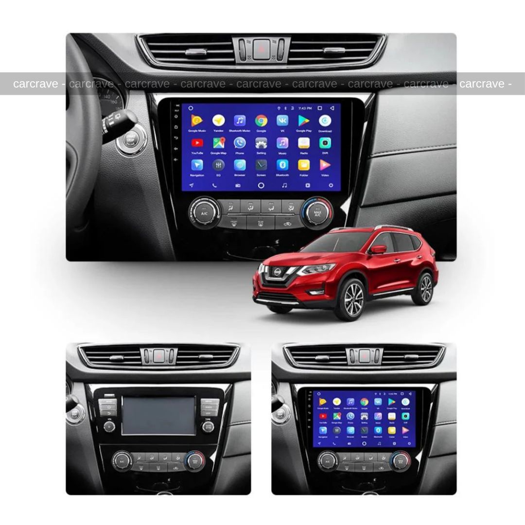 Android Stereo Head Unit - 10 inch for Xtrail 2014+