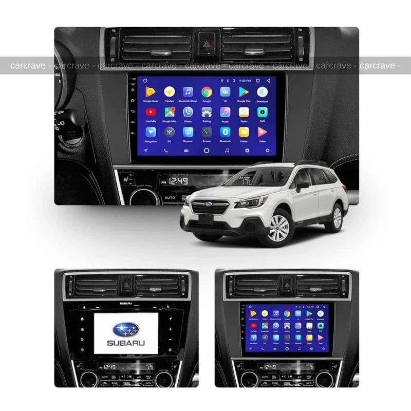 Android Stereo Head Unit - 9 inch for Subaru Outback/Legacy 2015-2018