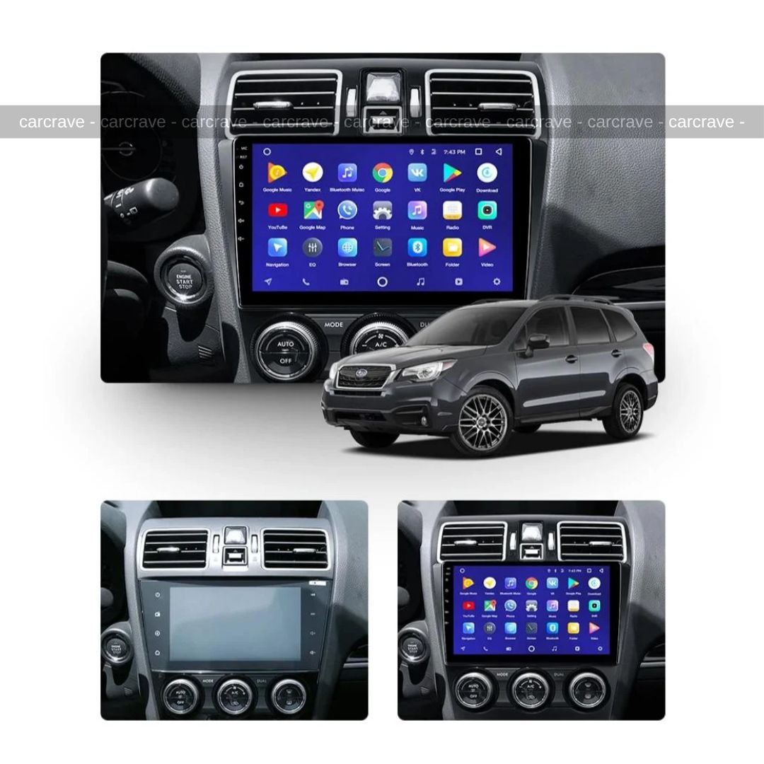Android Stereo Head Unit - 9 inch for Subaru Forester 2017+