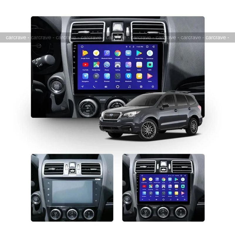 Android Stereo Head Unit - 9 inch for Subaru Forester 2017+