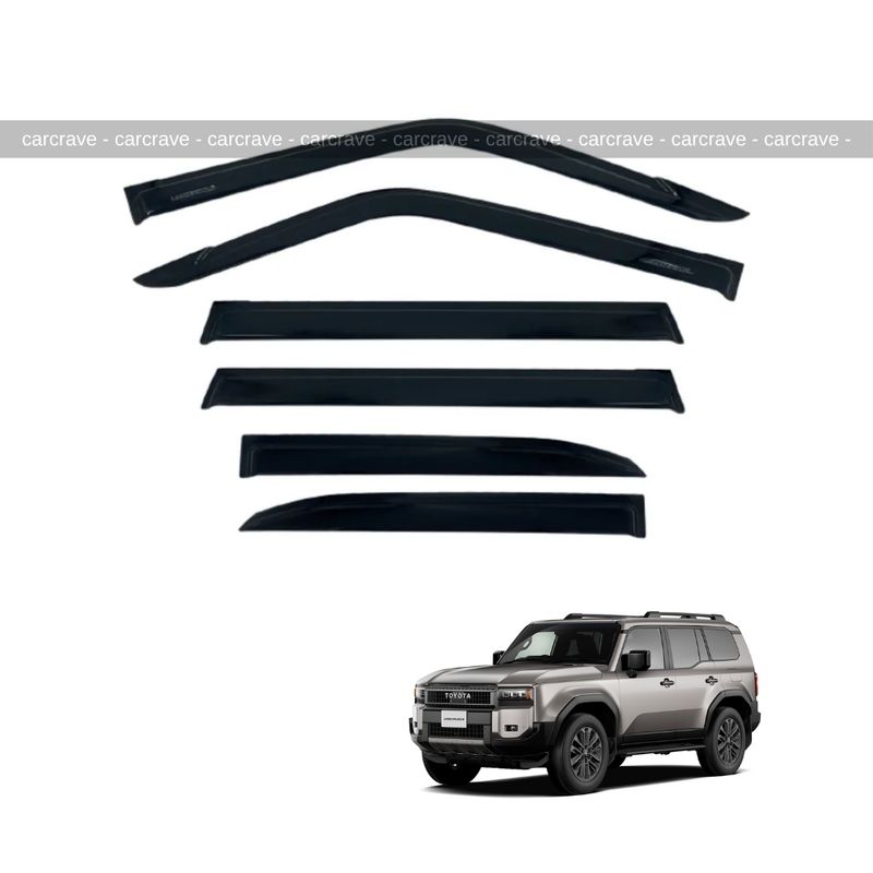Rain Deflector / Wind Breaker Visor for Prado 250 series