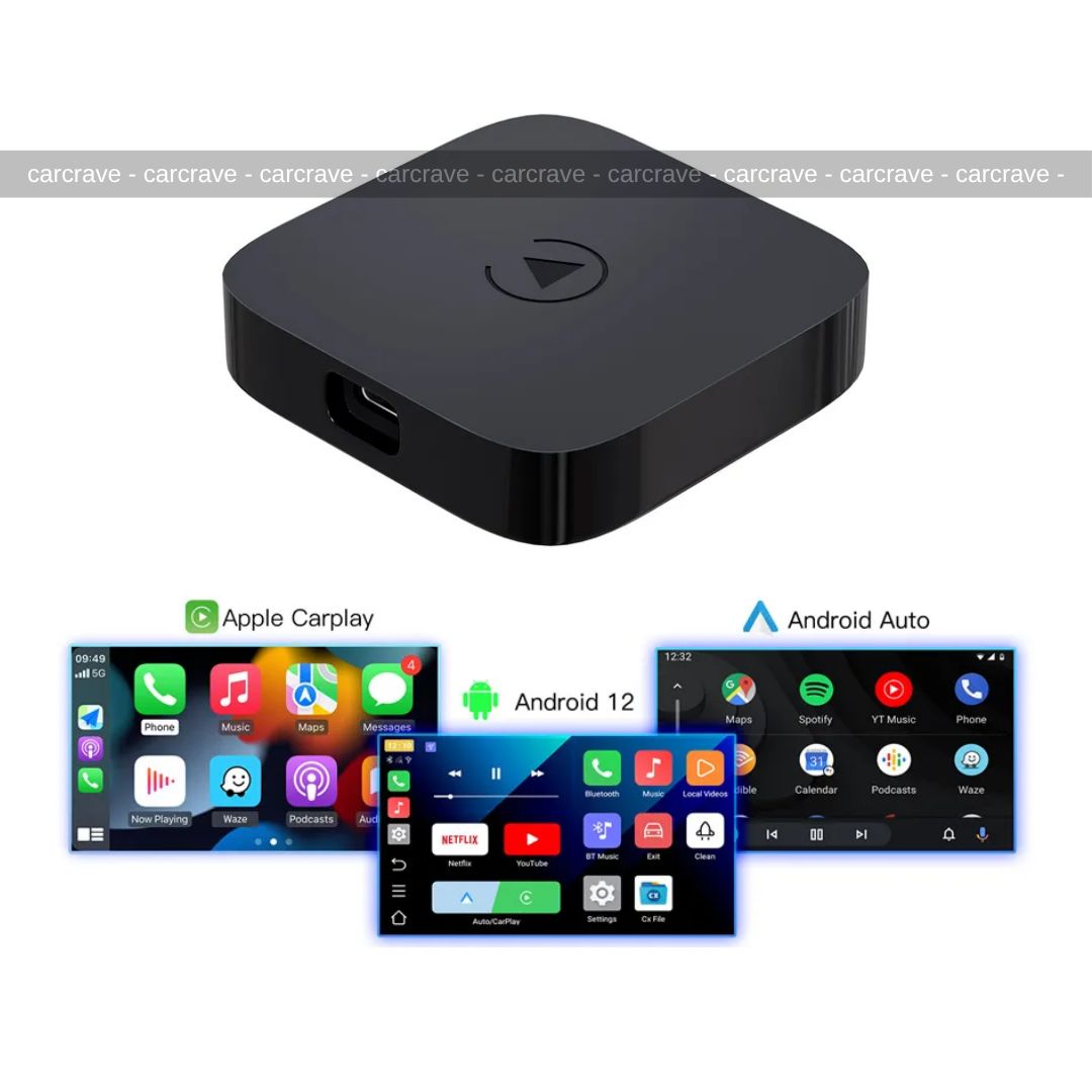 Android Auto &amp; Apple CarPlay Wireless Adapter