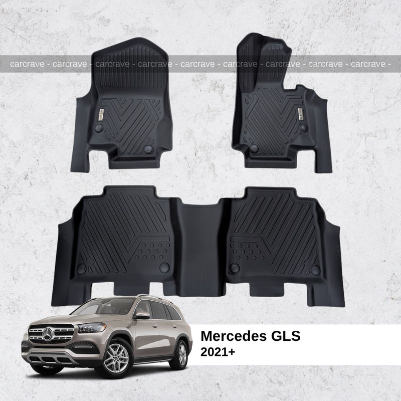 3D Floor Mat for Mercedes GLS 2021+