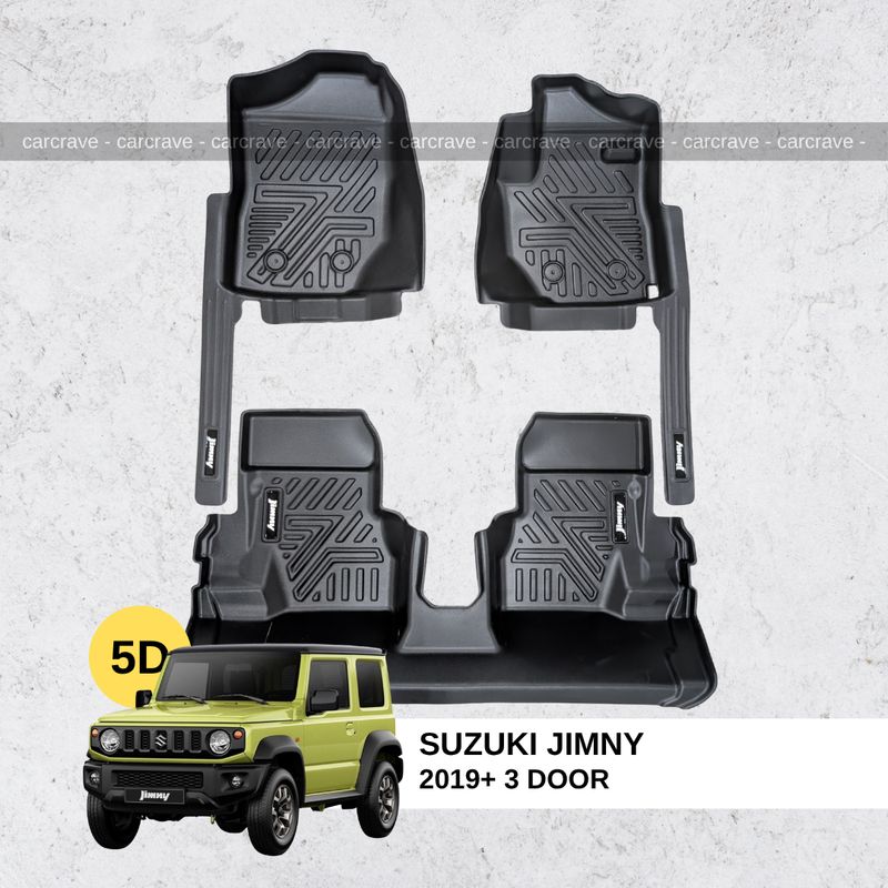 5D Floor Mats for Suzuki Jimny 3-door