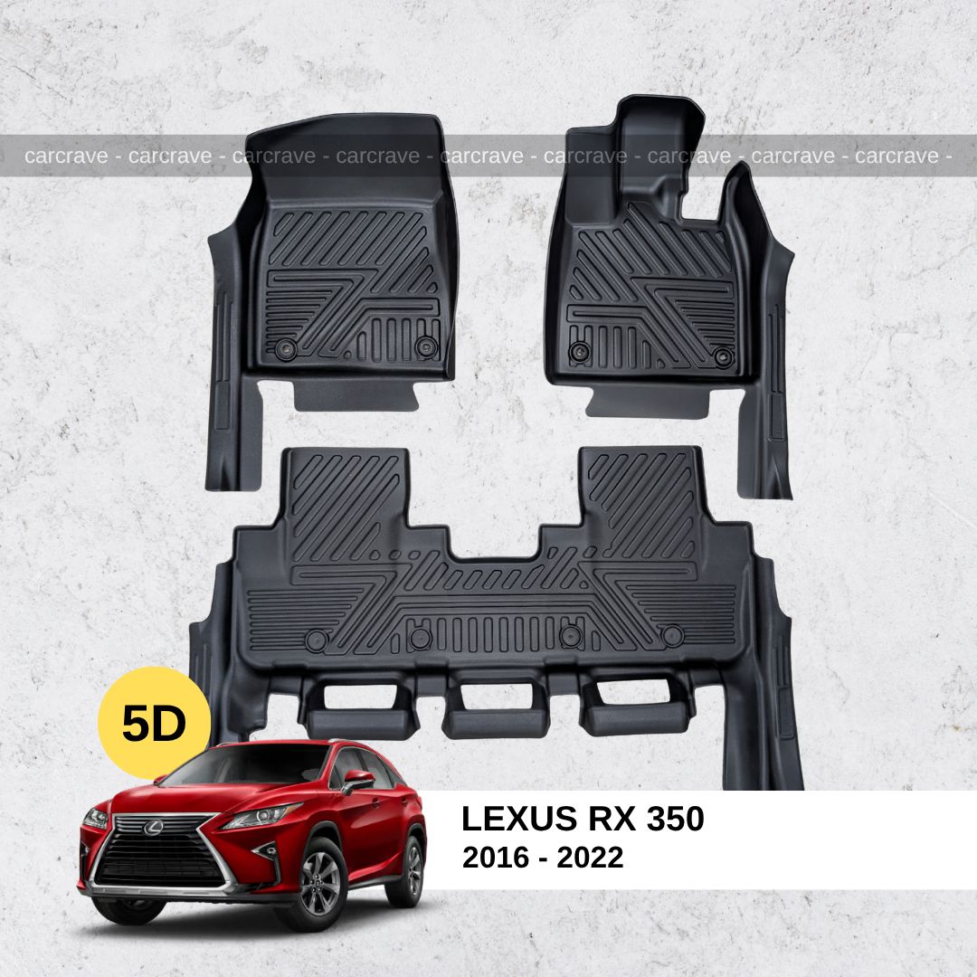 5D Floor Mats for Lexus Rx450 2016-2022