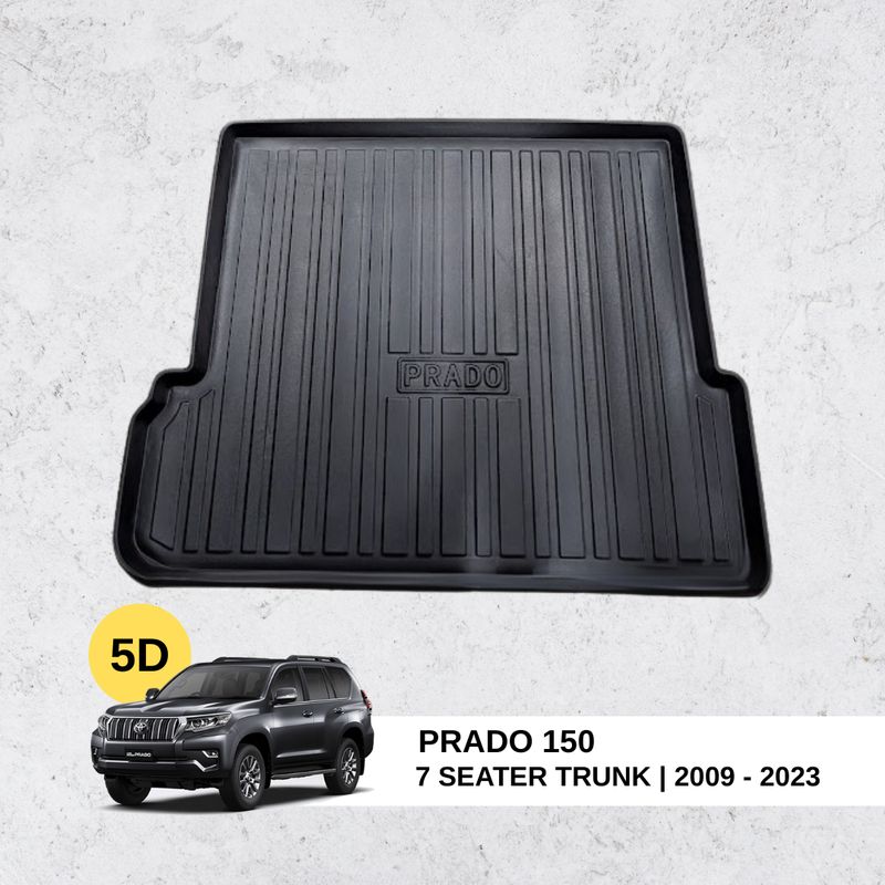 Prado 150 7 seater Trunk Mat