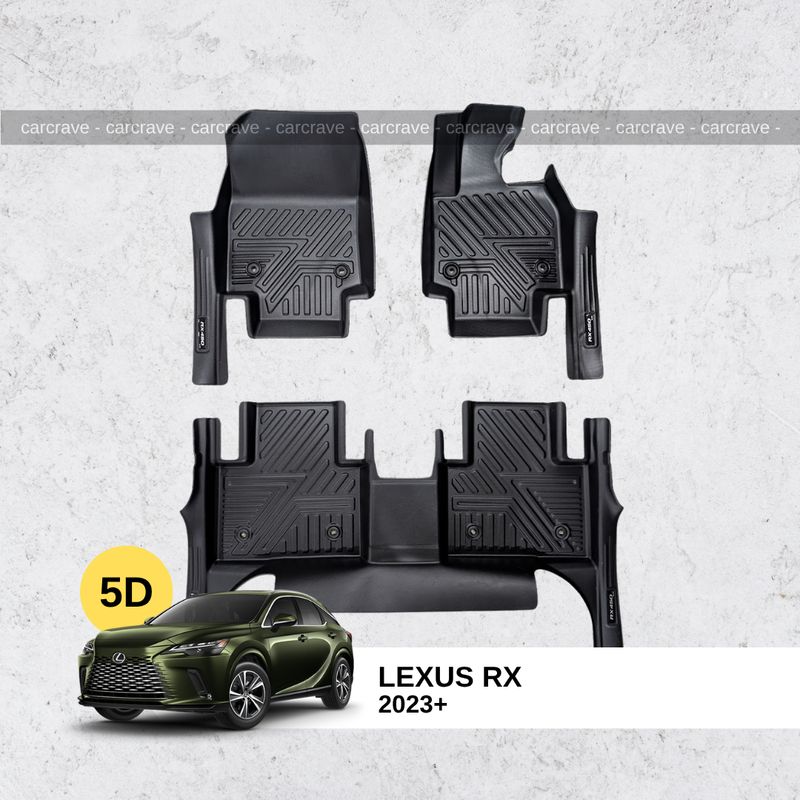 5D Floor Mats for Lexus RX 2023+