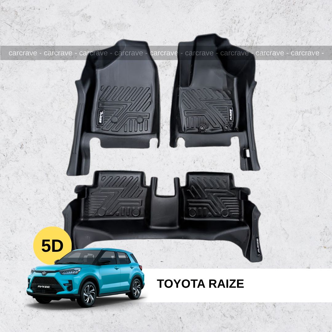 5D Floor Mats for Toyota Raize