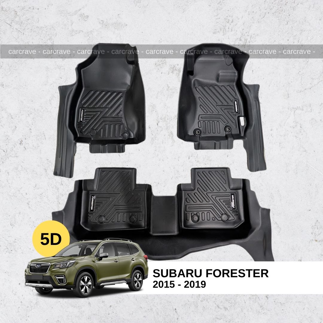 5D Floor Mats fo Subaru Forester 2015-2019