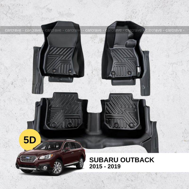 5D Floor Mats fo Subaru Forester 2015-2019