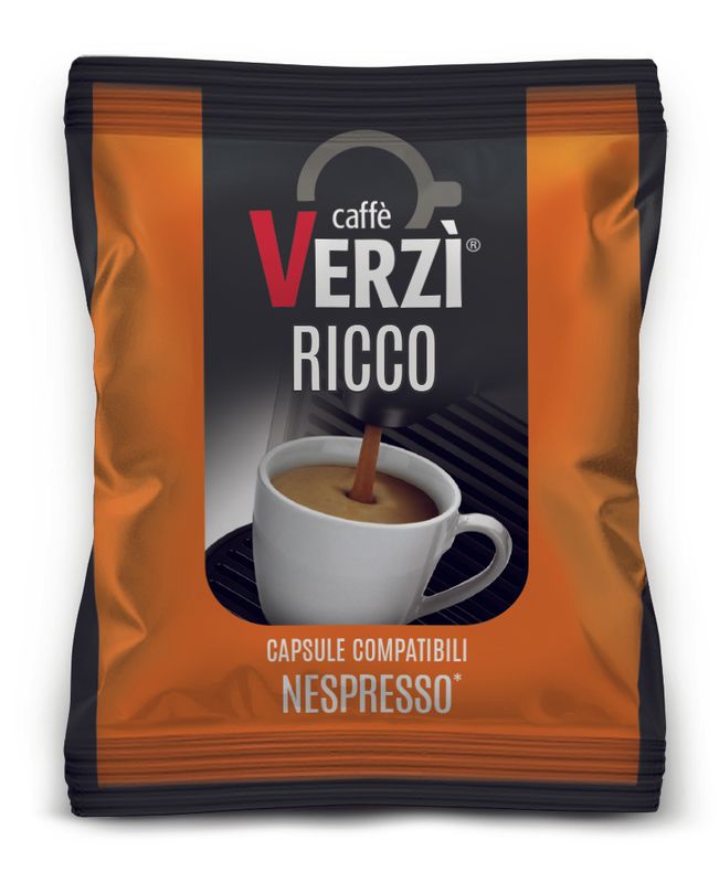 Kapsule Compatibili Nespresso – Aroma Ricco - Verzi