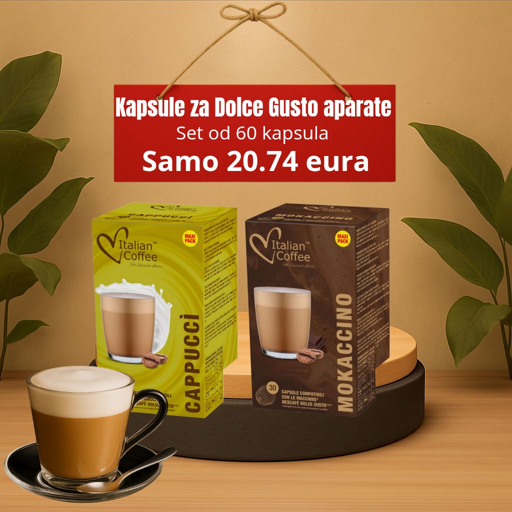 Dolce Gusto kapsule - set od 60 kapsula
