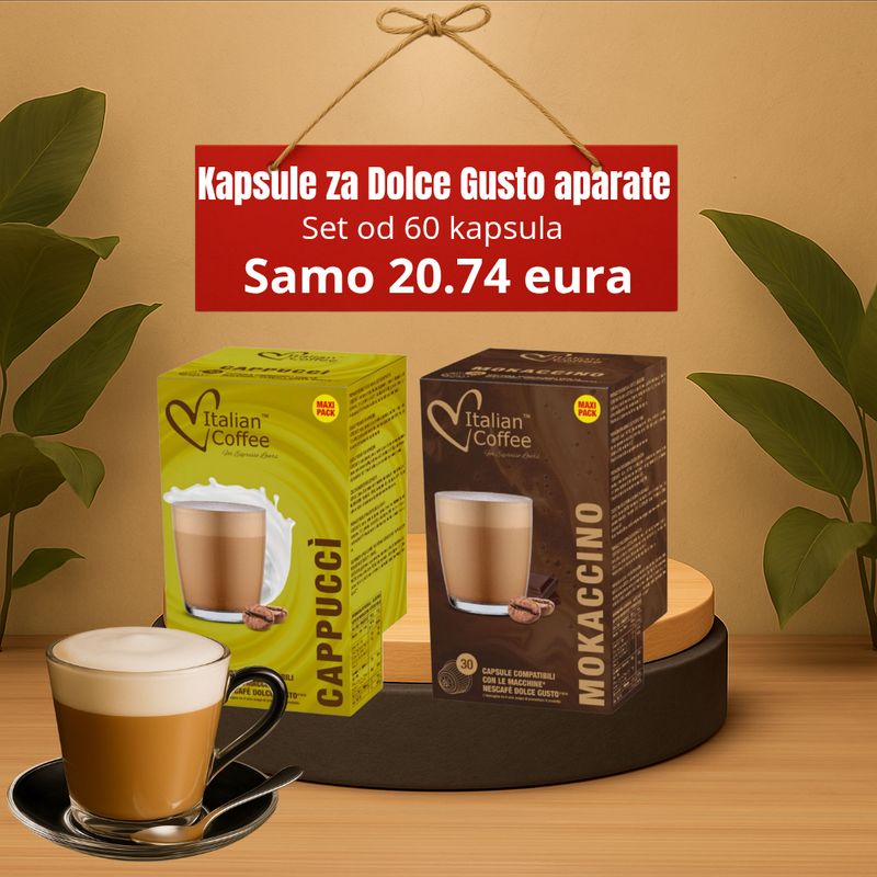 Dolce Gusto kapsule - set od 60 kapsula