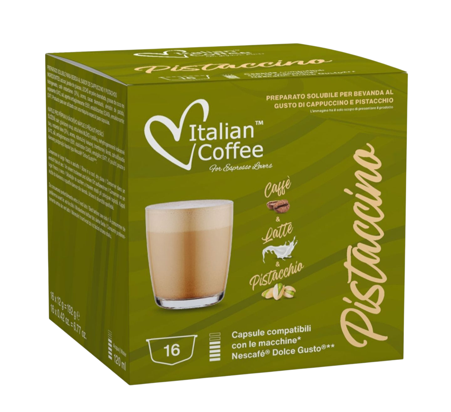 Italian Coffee Dolce Gusto Pistaccino