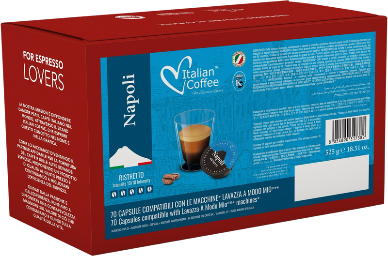 Italian Coffee - A Modo Mio Napoli 70 kapsula